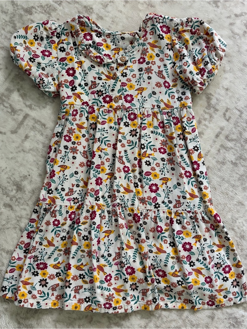 Floral girls summer dress size 4T